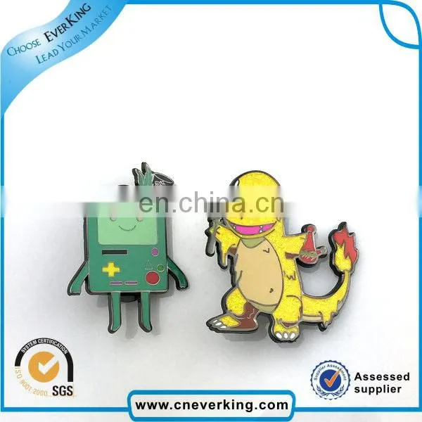 Factory cheap promotional metal Safety Pin Button Badge