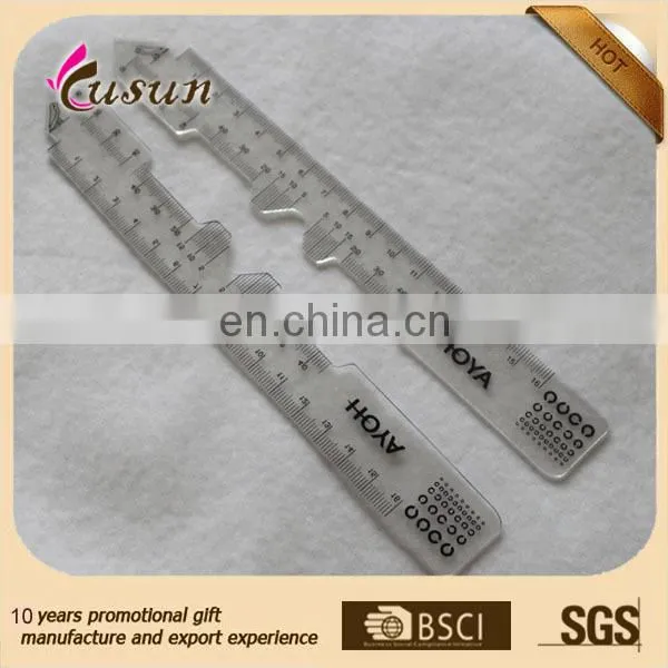 Factory direct sales Quality custom 15cm plastic scale ruler for promotion