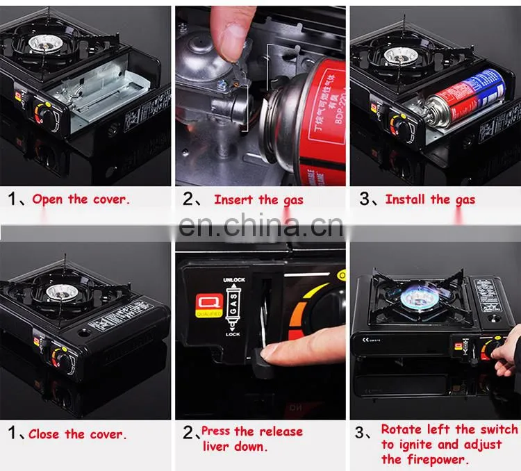 NEW CE CSA AGA portable butane stove