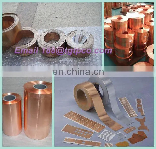 Price of 1kg bronze / copper foil for lithium battery
