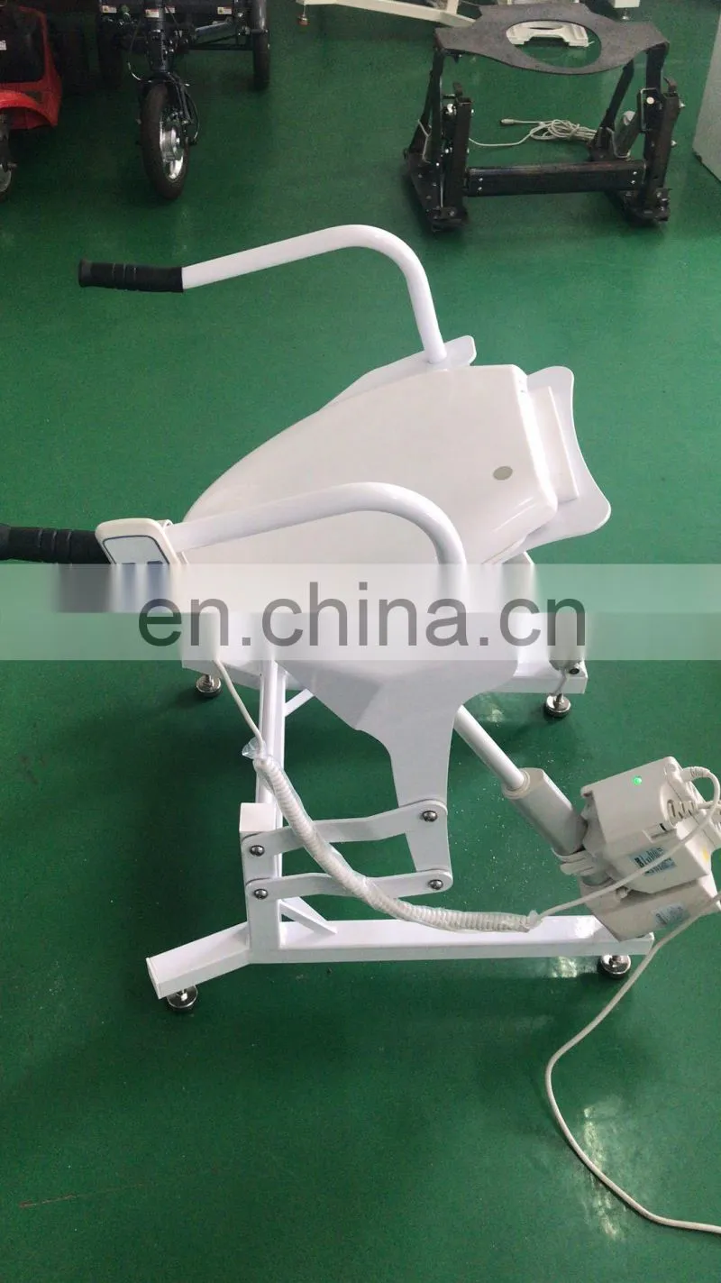 Bathroom safety equipment electric toilet seat commode chair