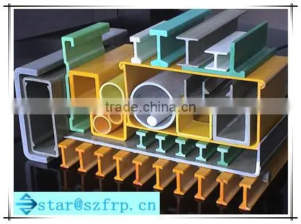 FRP fiberglass I beam/frp High voltage cable tray