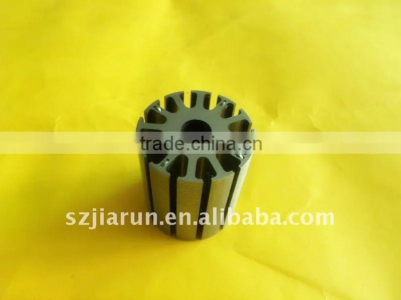 step-less transmission motor rotor and stator