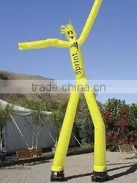 waterproof two legs inflatable air dancing man inflatable sky man