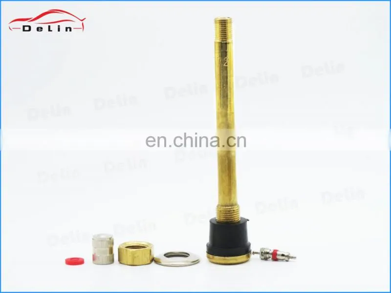 DeLin Degree Bend TR572 tubeless valve truck AND BUS tire valves