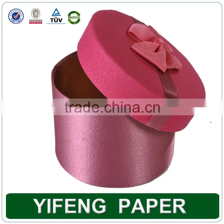 Beautiful nice custom small cylindrical cardboard box
