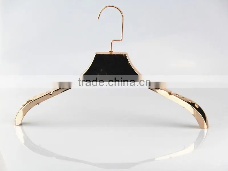 IMY-376 rose gold electroplating clothes store hanger for bulk