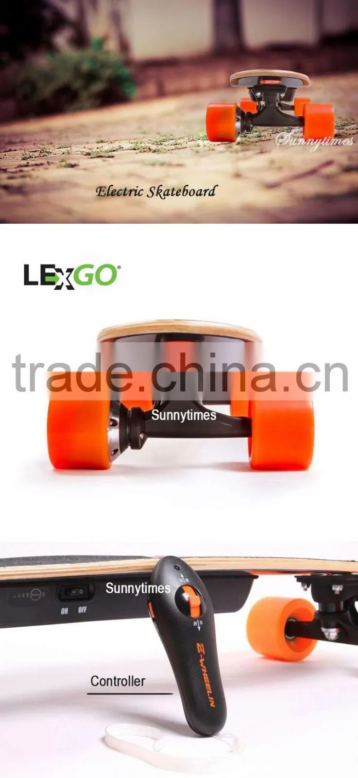 Sunnytimes Factory-outlet High-speed 15km Cheap Electric Skateboard 4 Wheels Hoverboard Electric Skateboard With CE Certificate