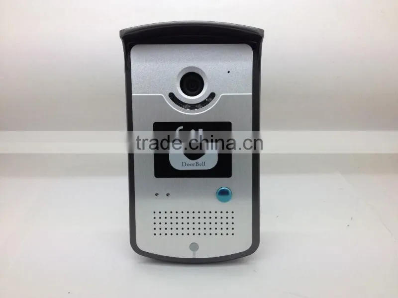 10Meters IR Night Vision 110 Degree Wide Angle 720P HD WiFi Video Doorbell Camera with Remote Unlock and Motion Detection Alarm