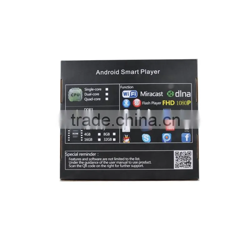Quad-core android 4.2 smart tv box MK823