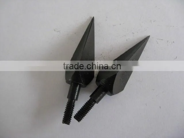 Linkboy target point steel thress blades points with thread