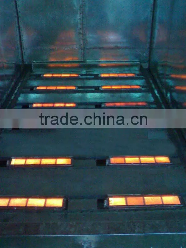 Ceramic gas infrared burners