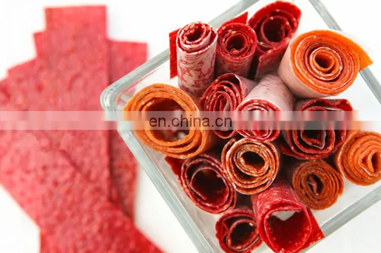 commercial fruit leather snack production line
