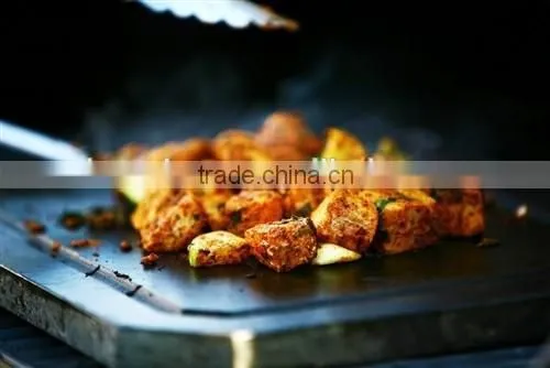 Healthy Grilling Gas Grill Stone Square BBQ Slab Burgers Pizza Fish