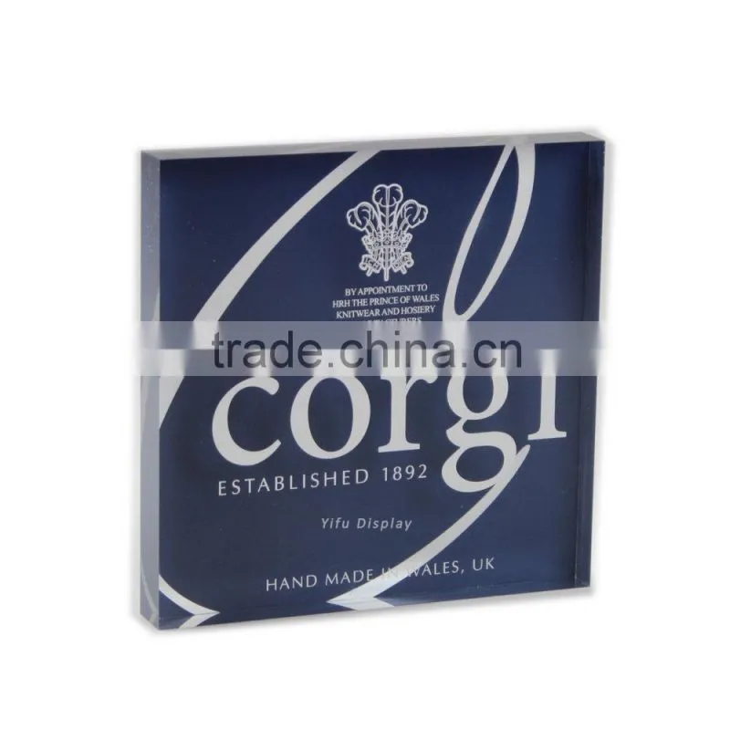 Wholesale colored acrylic block, pop display manufacturer
