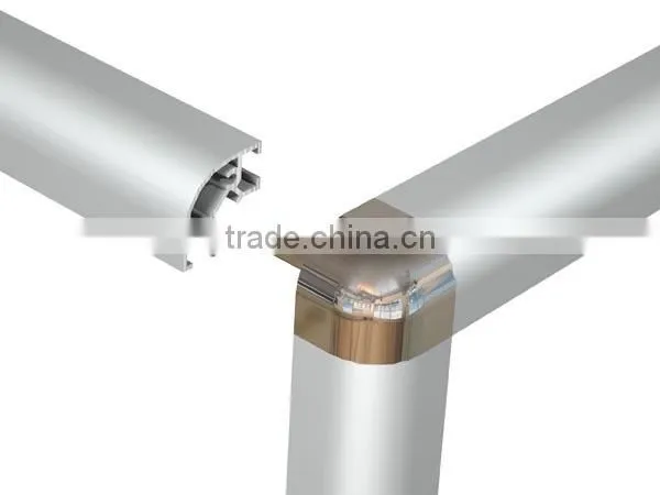 High quality aluminium profile for showcase