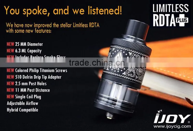 IJOY Limitless RDTA Plus Atomizer