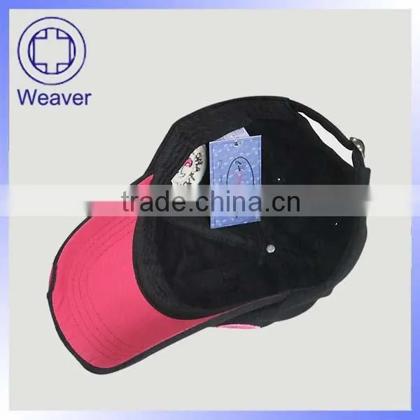 China Funny Hats For Sale / Custom Logo Embroidery 5 Panel Fitted Short Brim Baseball Cap For Outdoor Sports