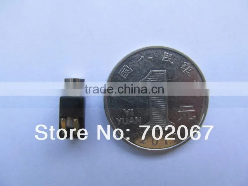 4mm coreless 3.0v dc motor for mobilephone, small toys