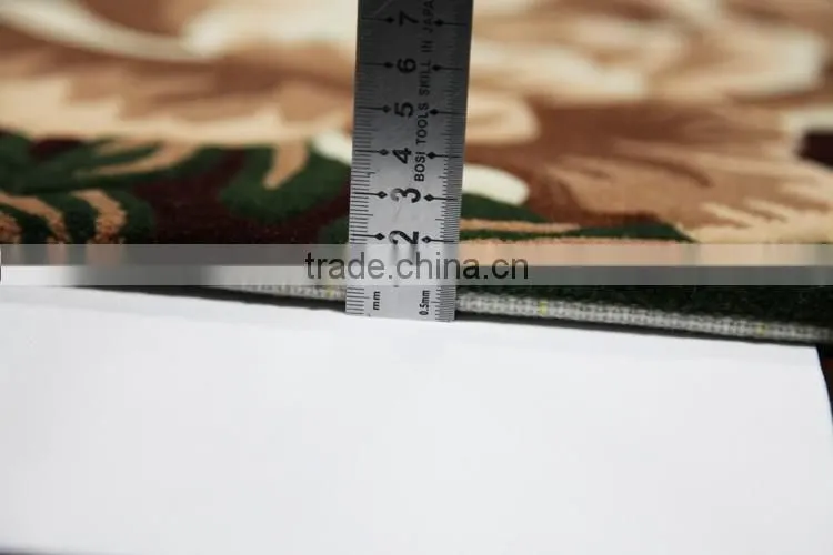 Floral Commercial Carpet Axminster Jute Carpet YB-A082