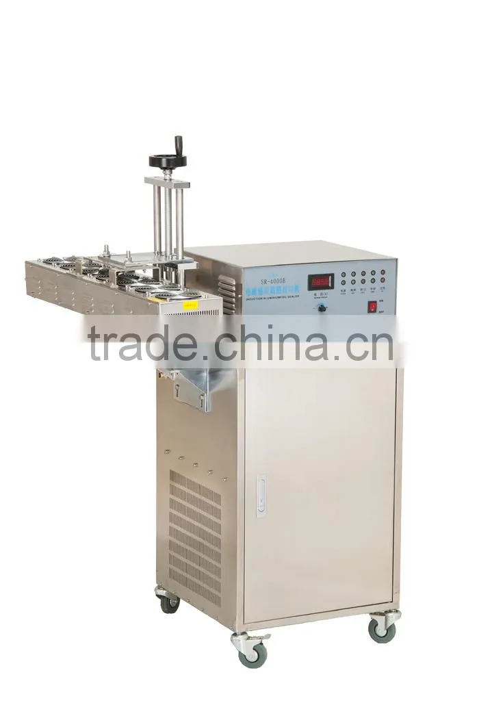 Aluminum foil induction pet bottle cap sealing machine