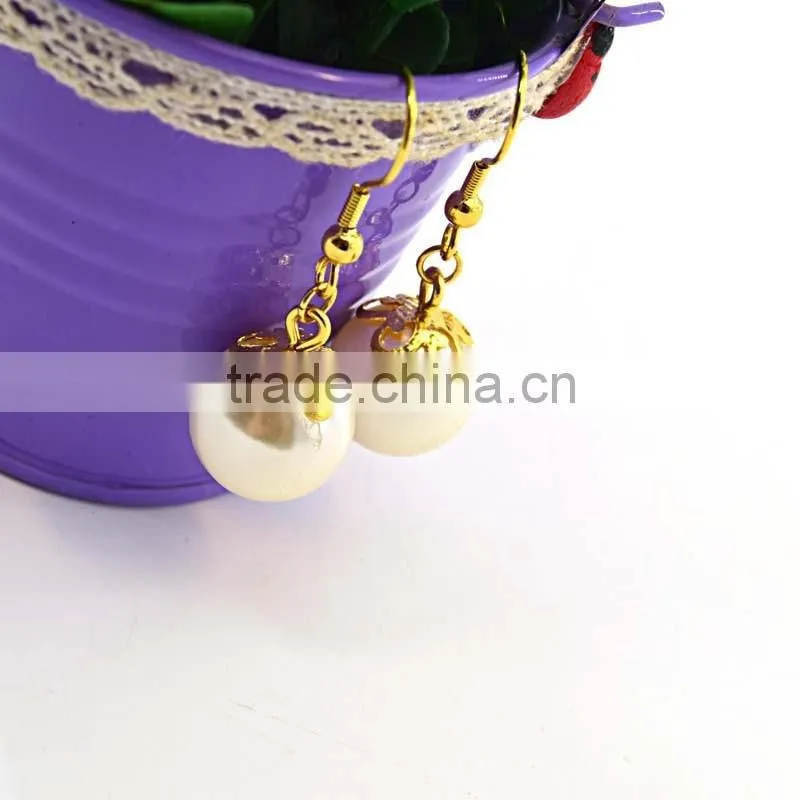 Wholesale Turkish Jewelry Latest Design Of Pearl Earrings Big Fashion Jewelry Set