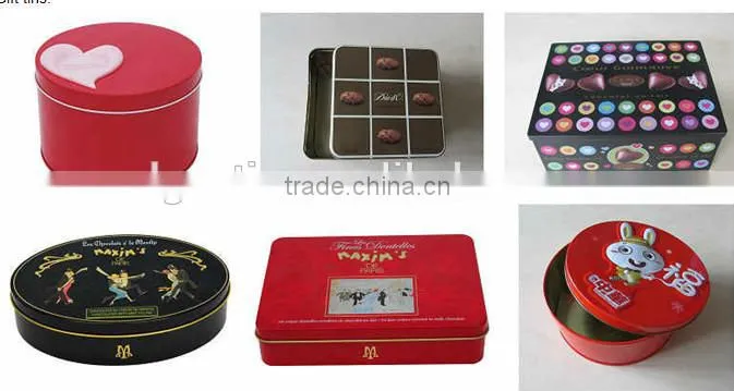 Top grade wholesale earphone tin boxes packaging with windowed lid