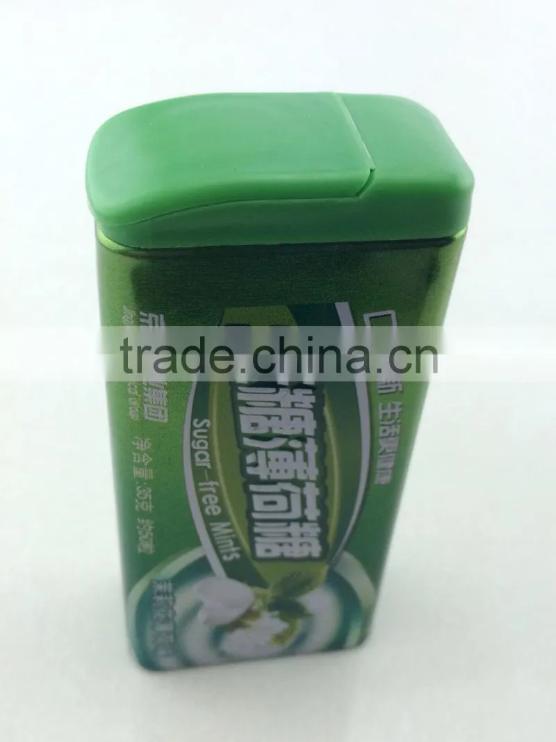 chewing gum tin box / tin can / tin container