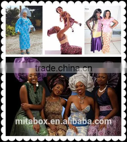 New arrive African high quality organza lace fabric with sequins OG0180gold