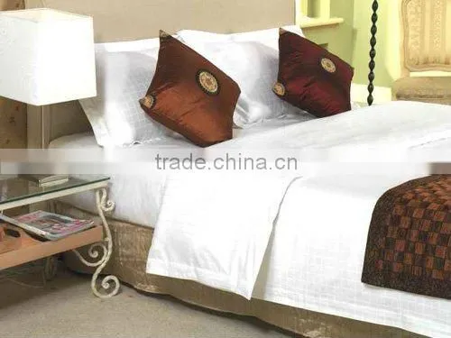 100 white cotton bedding fabirc for sheet set