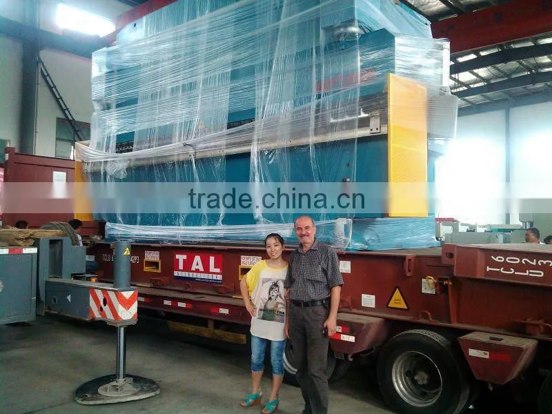 plate metal guillotine press brake machine/steel cnc bending machine