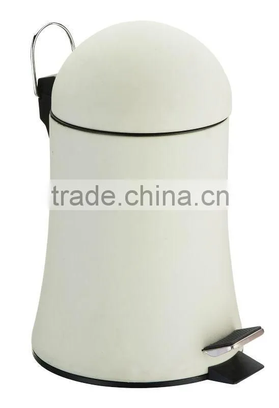 New Design Powder Coating Stainless Steel and Plastic Dustbin