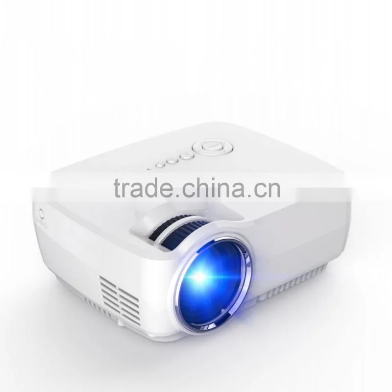 Newest Launch 1200 Lumens 1080P Full HD Mini Portable GP70 LED Home Theater Projectors