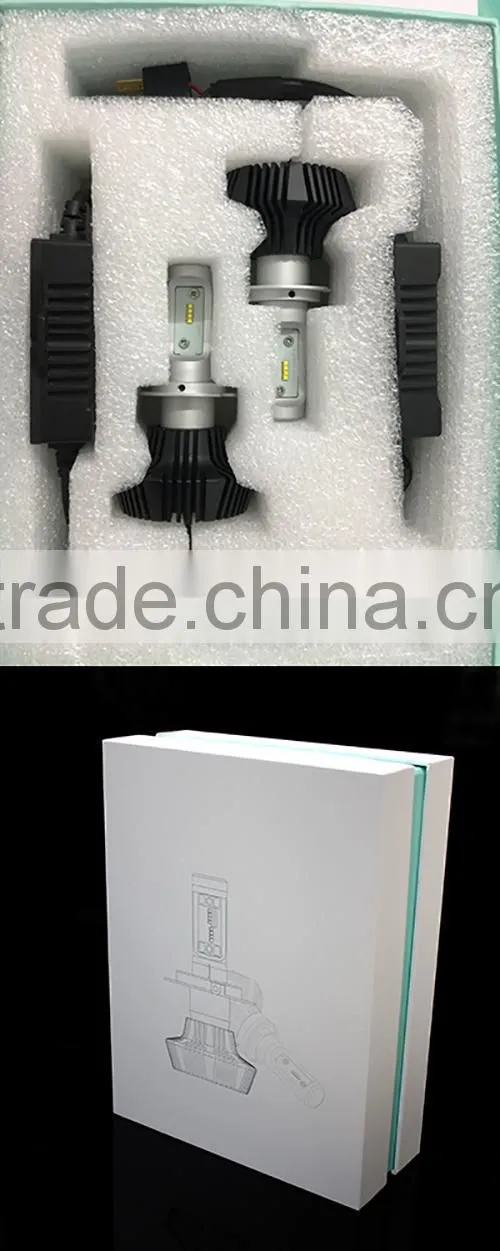 Brightest G7 led headlight high lumen 4000LM H11 led auto headlamp without fan