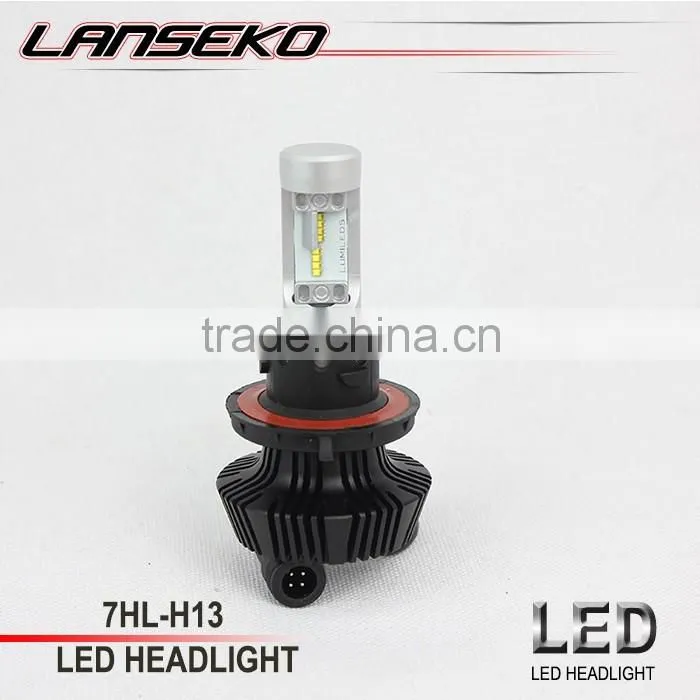 Super brightness G7 LED headlight hi/lo beam 30w 4000lm car h13 led headlight for universal car