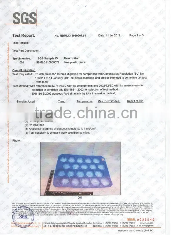 Packaging Tray For Fruit