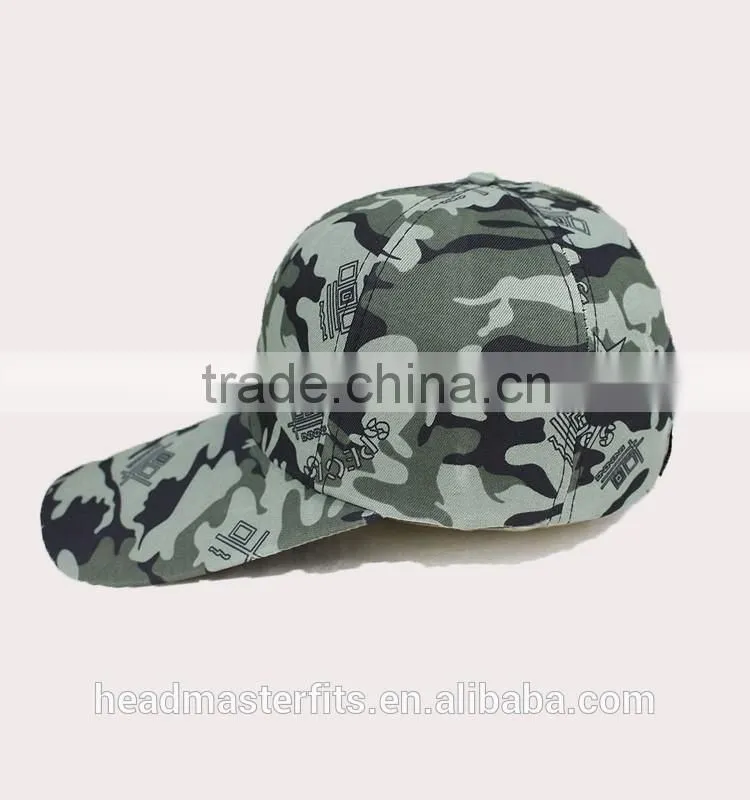 Custom Wholesale 100% Cotton military Cap hunting caps