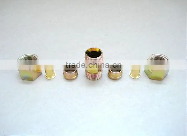 Changrong free sample 7 pieces for nylon tube/pu tube/spiral hose pipe fitting