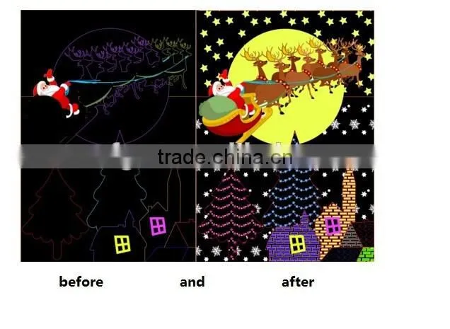 Popular DIY paper scratch art