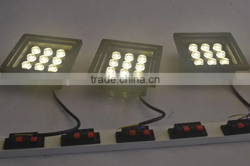 Brideglux chip 9w Sqaure solar led underground buried