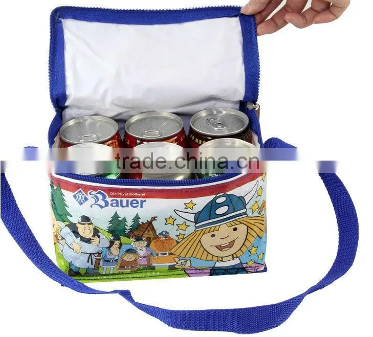 hot sale insulation lunch bags for kids Long shoulder cooler bag