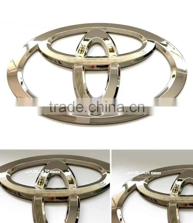 2016 new product car decoration accessories acrylic car logo emblems