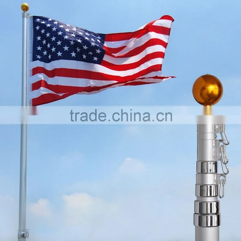 Suzhou Factory Stable Aluminum Flag Pole