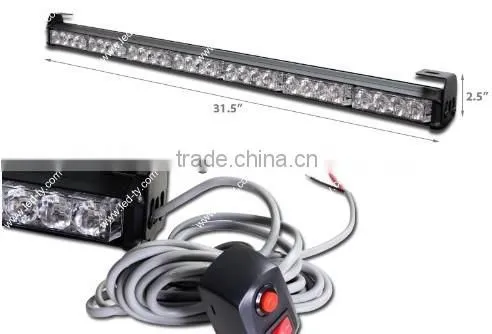 31.5" LED Traffic Advisor Advising Emergency Strobe Light Bar