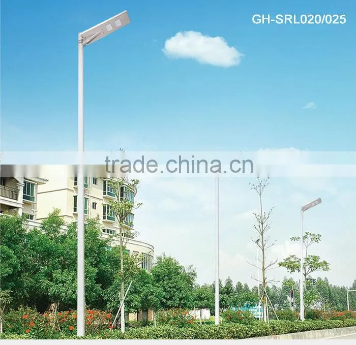 GH-SRL 020 High Lumen 20W/25W solar street garden light IP65