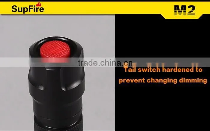 Supfire M2 Rechargeable 300LM Led Flashlight Camping Torch