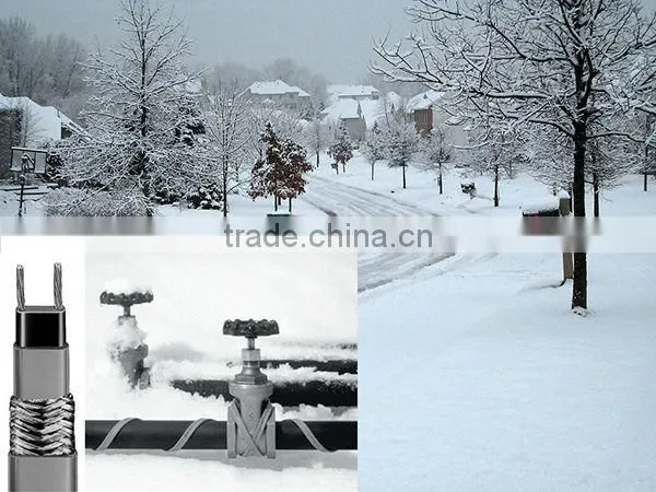 pipe self-regulating heat trace explosion proof self regulated heat cable