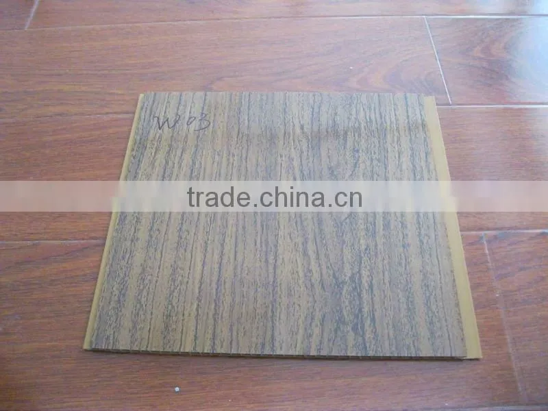wooden design pvc ceiling panel (with differnet colors)