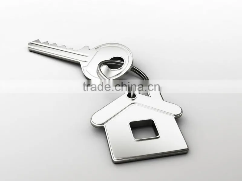 Hot sale wholesale keychain custom gift metal anchor skull keychain