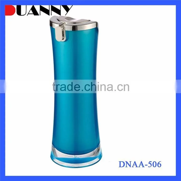 15Ml 30Ml 50Ml Acrylic Plastic Airless Cosmetic Bottle,White Airless Pump Bottle